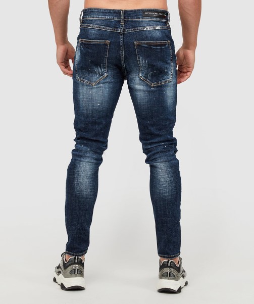 Black Zavetti Canada Damiano 2.0 Slim Denim Jean
