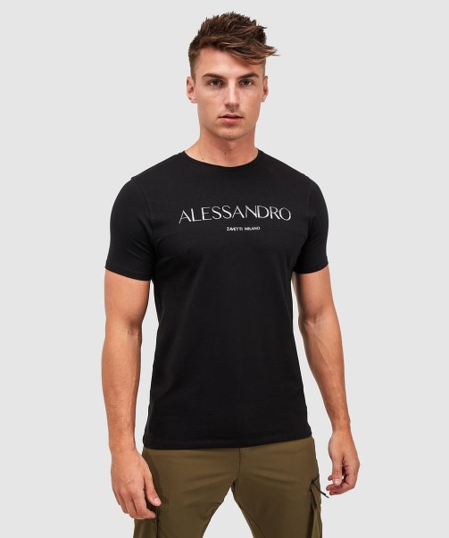 Black Alorta T-Shirt Zavetti Canada