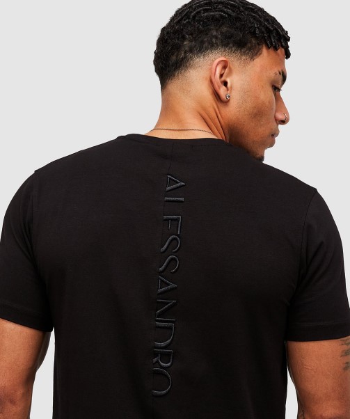 Zavetti Canada Porta T-Shirt Jet Black