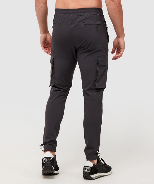 Jet Black Zavetti Canada Bianchi Woven Cargo Pant