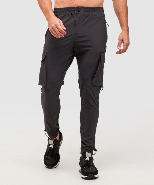 Jet Black Zavetti Canada Bianchi Woven Cargo Pant