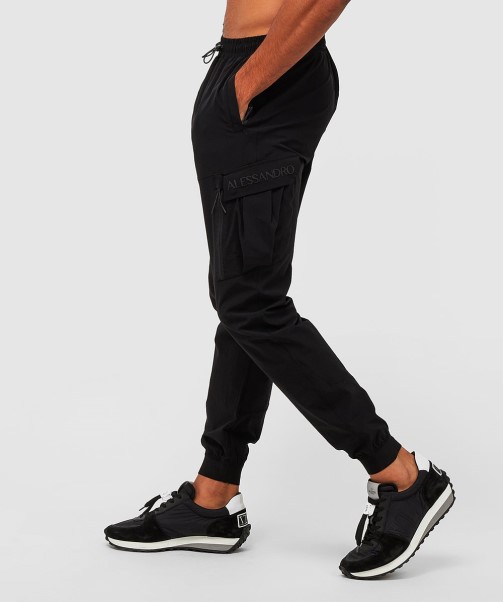 Black Gabetto 2.0 Cargo Pant Zavetti Canada