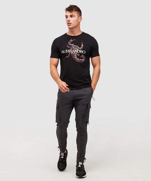 Asphalt Zavetti Canada Bianchi Woven Cargo Pant