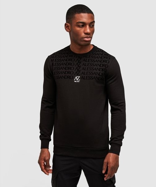 Renossi Sweatshirt Zavetti Canada Jet Black