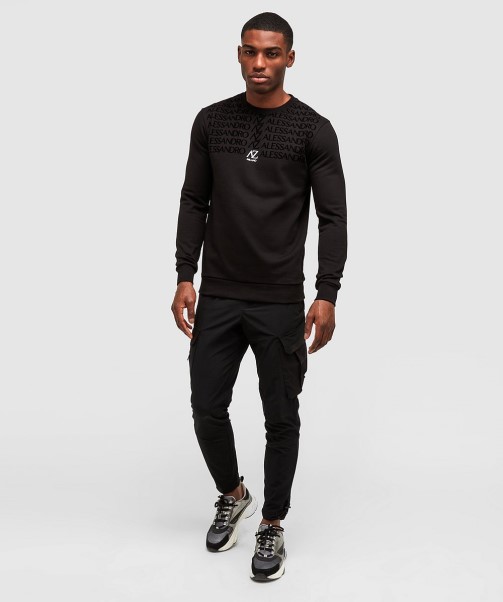 Renossi Sweatshirt Zavetti Canada Jet Black