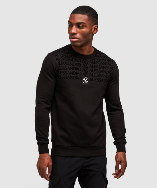 Renossi Sweatshirt Zavetti Canada Jet Black