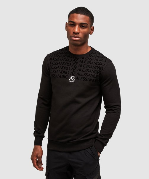 Renossi Sweatshirt Zavetti Canada Jet Black