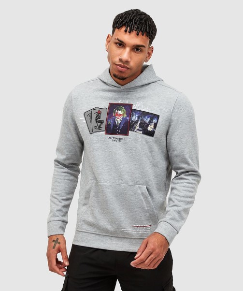 Sorriso Overhead Hoodie Grey Marl Zavetti Canada