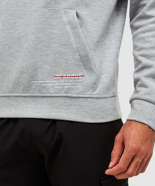 Sorriso Overhead Hoodie Grey Marl Zavetti Canada