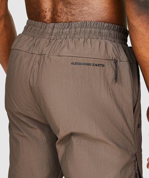 Jet Black Zavetti Canada Florenzi Woven Cargo Pant