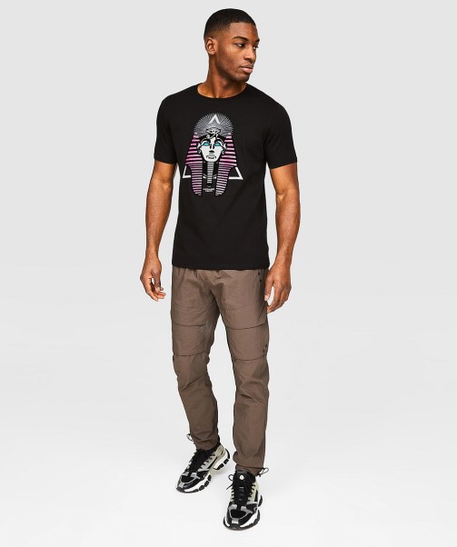 Jet Black Zavetti Canada Florenzi Woven Cargo Pant