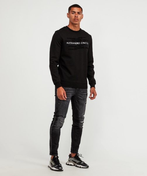 Black Zavetti Canada Novazzi Sweatshirt