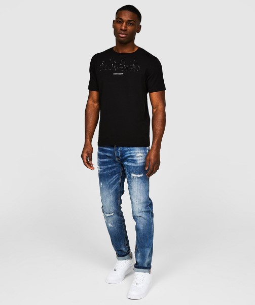 Ettore Loose Fit Jean Black Zavetti Canada