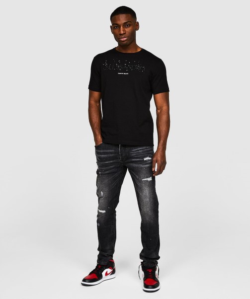 Ettore Loose Fit Jean Black Zavetti Canada