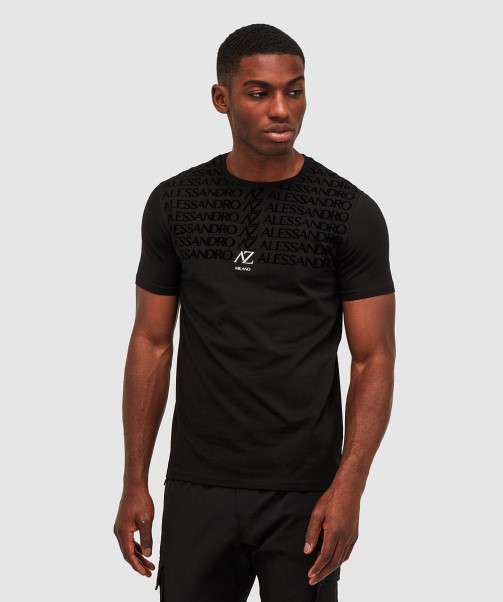 Zavetti Canada Black Renossi T-Shirt