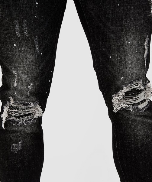 Blue Damiano 2.0 Slim Denim Jean Zavetti Canada