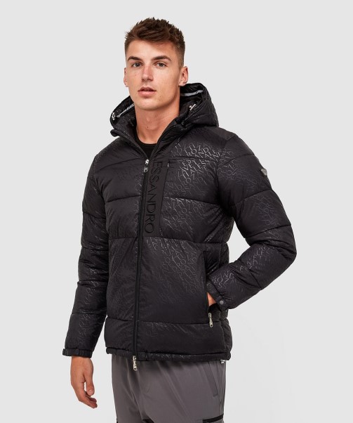 Black Zavetti Canada Vitorno 2.0 Puffer Jacket