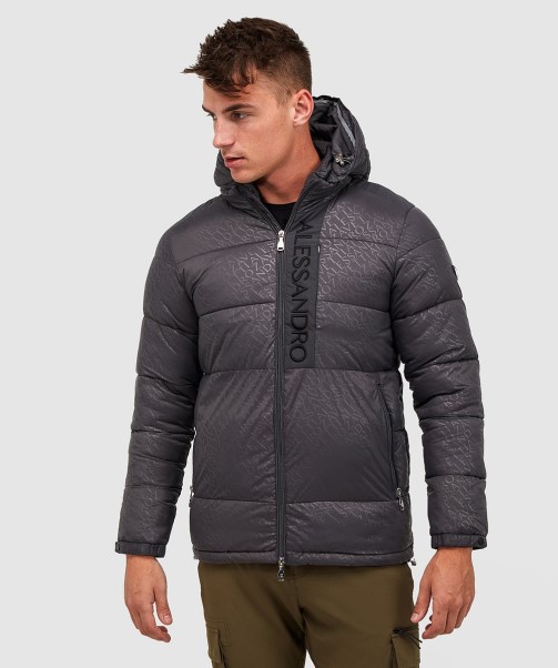 Black Zavetti Canada Vitorno 2.0 Puffer Jacket
