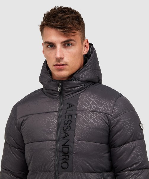 Black Zavetti Canada Vitorno 2.0 Puffer Jacket