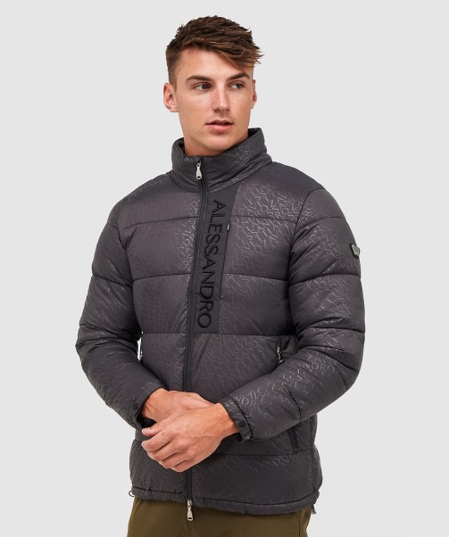 Black Zavetti Canada Vitorno 2.0 Puffer Jacket