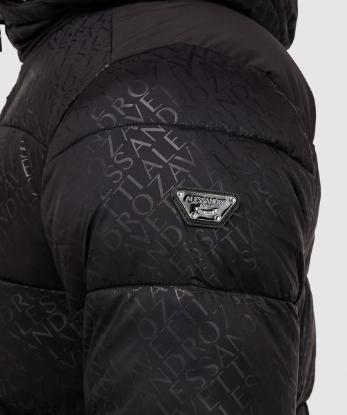 Black Zavetti Canada Vitorno 2.0 Puffer Jacket