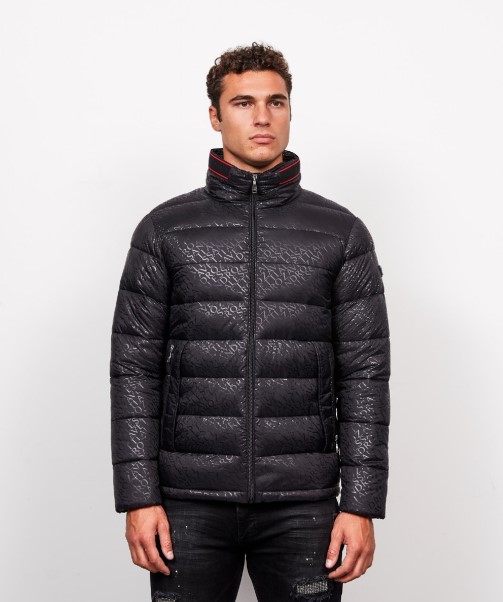 Zavetti Canada Black Tessicci Puffer Jacket