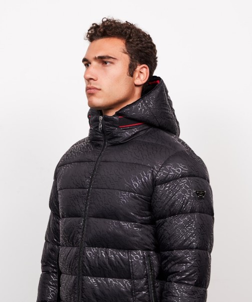Zavetti Canada Black Tessicci Puffer Jacket