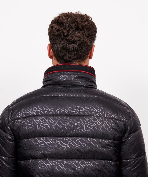 Zavetti Canada Black Tessicci Puffer Jacket