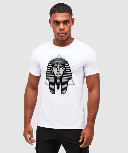Zavetti Canada Pharaoh Splatter T-Shirt Optic White