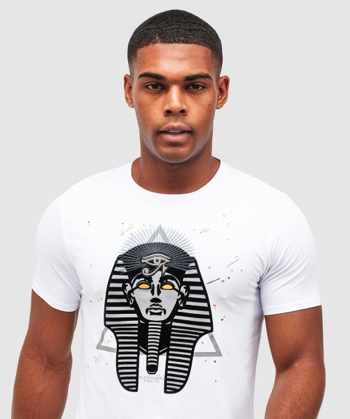Zavetti Canada Pharaoh Splatter T-Shirt Optic White