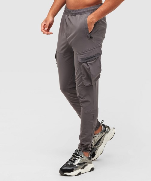 Marcello 2.0 Woven Cargo Pant Zavetti Canada Charcoal