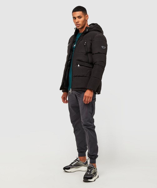 Pebble Grey Zavetti Canada Minivo Ripstop Puffer Jacket