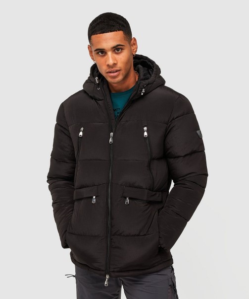 Pebble Grey Zavetti Canada Minivo Ripstop Puffer Jacket