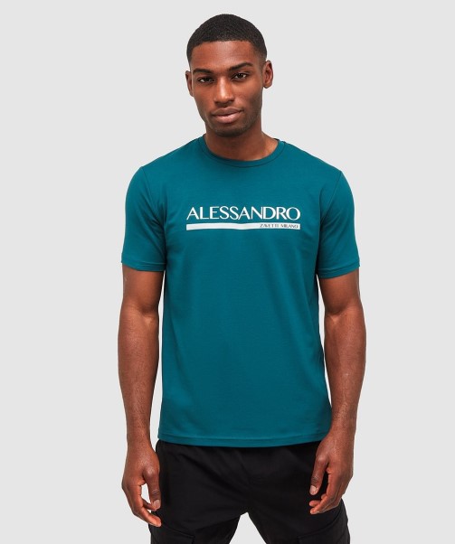 Mersoni 2.0 T-Shirt Teal Zavetti Canada