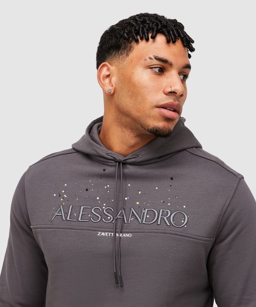 Magnet Grey Porta Overhead Hoodie Zavetti Canada