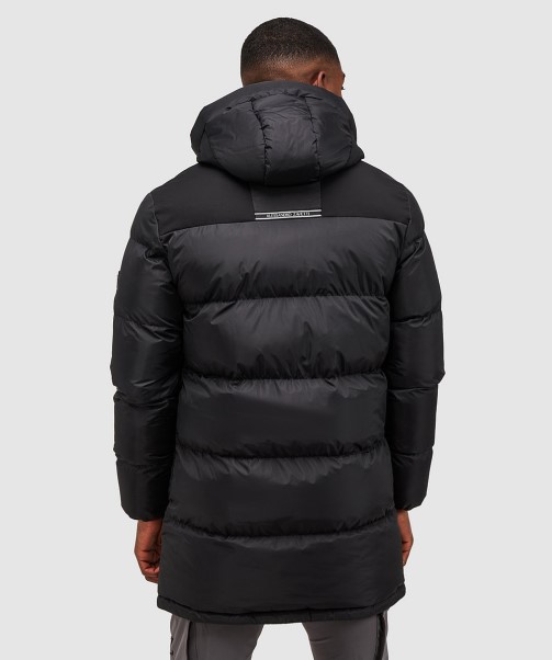 Torno Longline Puffer Jacket Navy Zavetti Canada