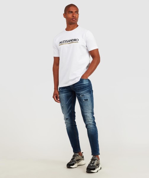 Zavetti Canada Apollo 002 Denim Jean Navy