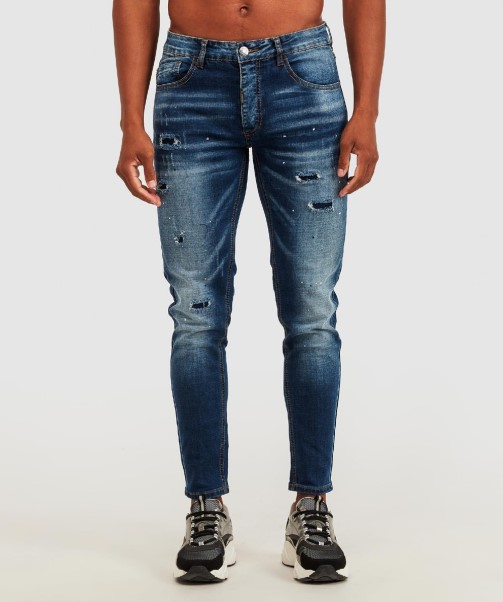 Zavetti Canada Apollo 002 Denim Jean Navy