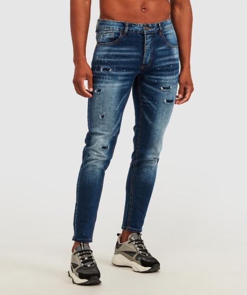 Zavetti Canada Apollo 002 Denim Jean Navy