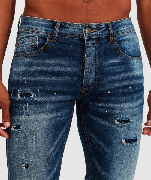 Zavetti Canada Apollo 002 Denim Jean Navy