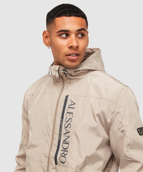 Pure Cashmere Aronio Windrunner Jacket Zavetti Canada