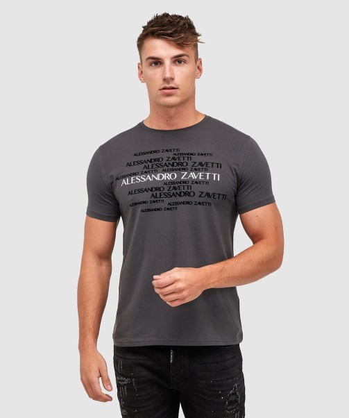 Novazzi T-Shirt Zavetti Canada Magnet Grey