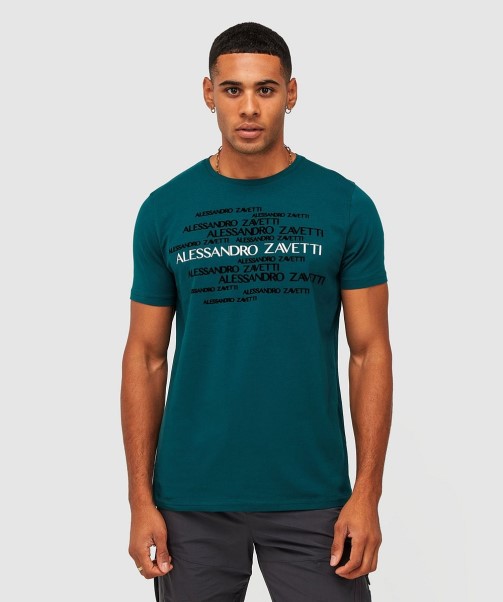 Zavetti Canada Teal Novazzi T-Shirt