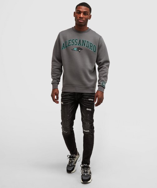 Challenger Aztecs Crew Sweatshirt Zavetti Canada Castlerock