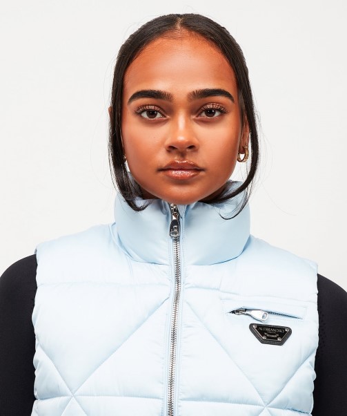 Zavetti Canada Ice Blue Womens Della Diamond Gilet