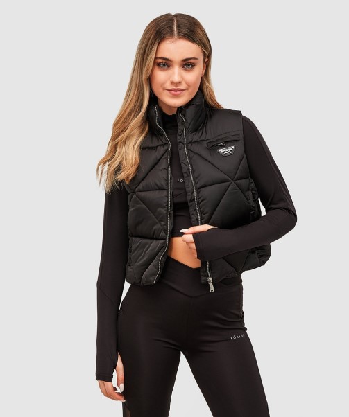 Zavetti Canada Ice Blue Womens Della Diamond Gilet