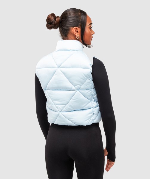 Zavetti Canada Ice Blue Womens Della Diamond Gilet