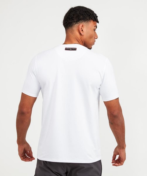 White Zavetti Canada Diving Eagle T-Shirt