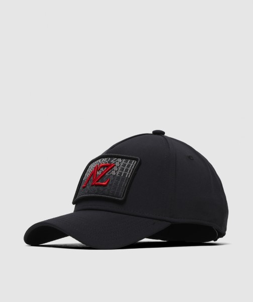 Zavetti Canada Black-Red Noletto Baseball Cap