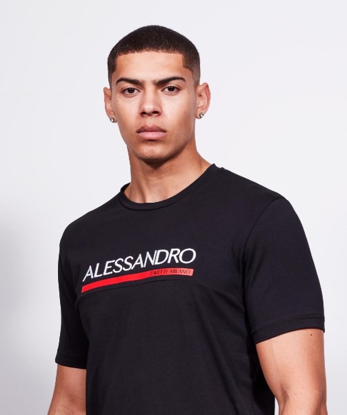 Black Zavetti Canada Mersoni T-Shirt